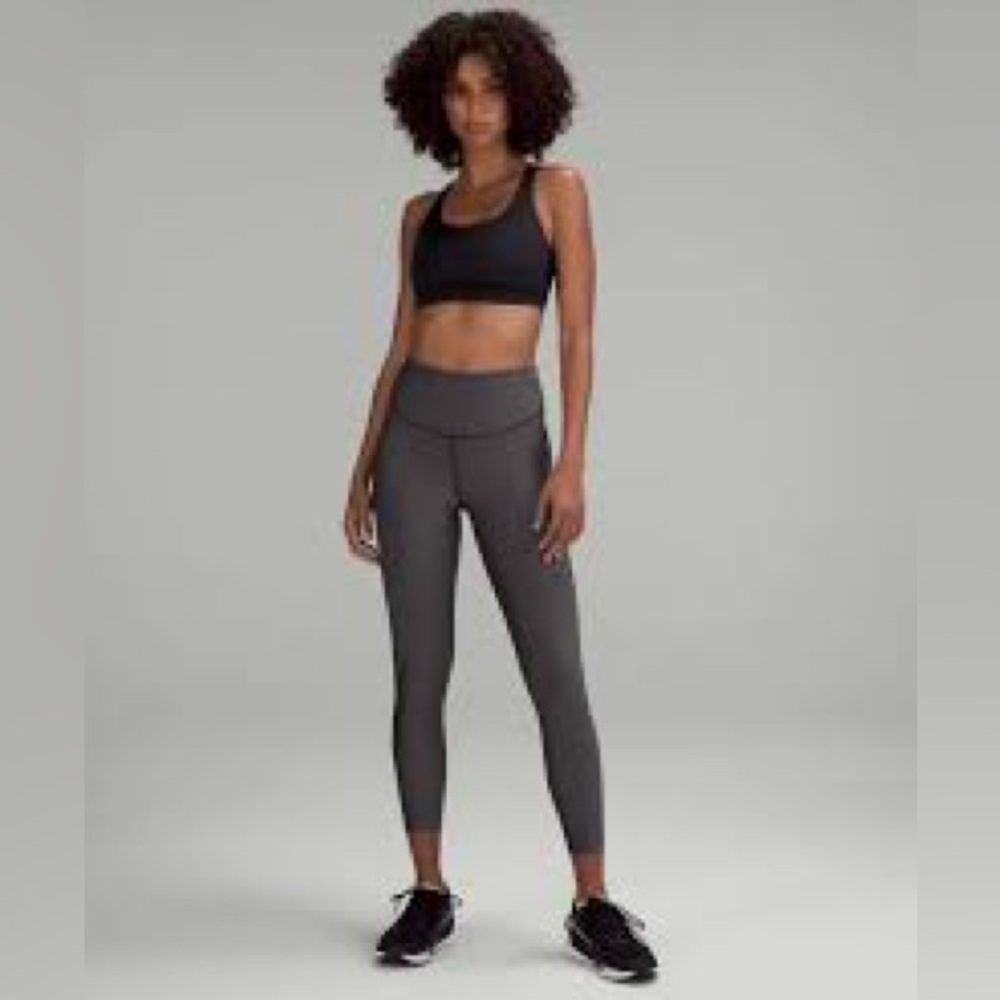 🍋 Lululemon Base Pace High-Rise Tight 25" *Ribbed - Size 2